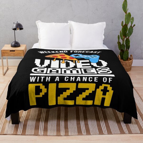 Item preview, Weekend Forecast Video Games With A Chance Of Pizza Gamer designed and sold by TiffanyLucia.