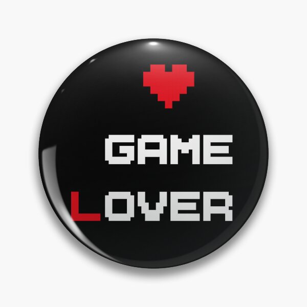 Artikelvorschau, Spieleliebhaber - Retro Pixel Heart 16-Bit-Design (dunkel) entworfen und verkauft von ProjetF.