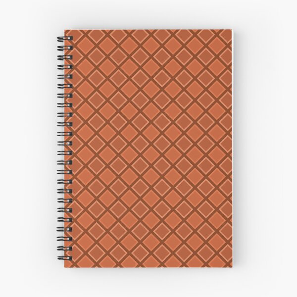 Item preview, Seamless retro diamond pattern terracotta designed and sold by ChimaHome.