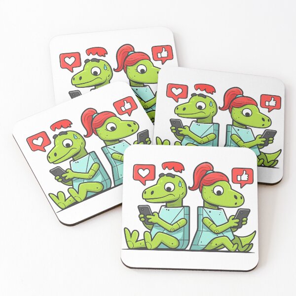 Item preview, DINOSELFIE(s) OF THE HUMBLE MASSES – GLI ANGOLI RETTILI designed and sold by BurgerOddity & Gli Angoli Rettili.