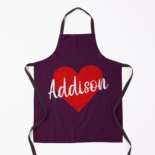 Item preview, Addison Name Red Heart designed and sold by Jeallan Designs.