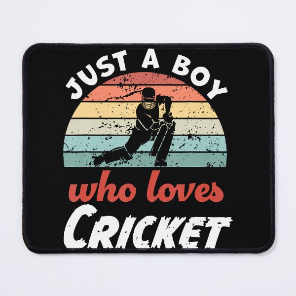 Item preview, Just A Boy Who Loves Cricket Cricket Boys designed and sold by FernLela.