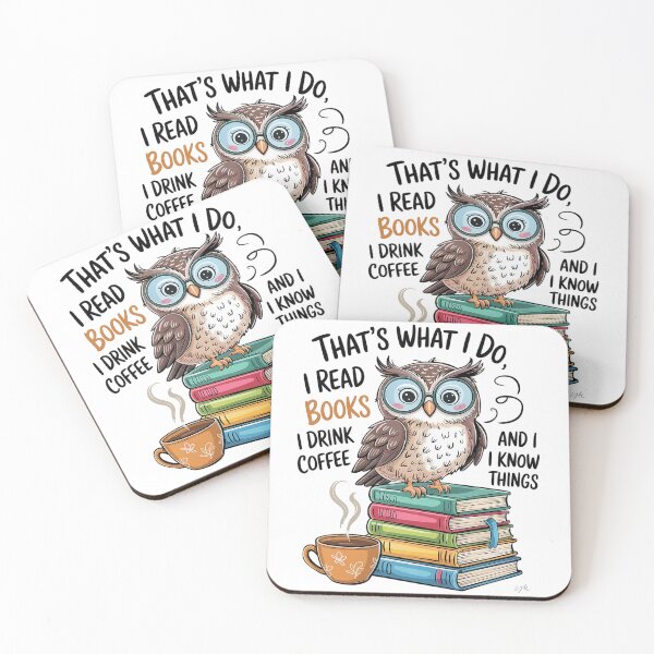 Item preview, That's What I Do I Read Books I Drink Coffee I Know Things3  designed and sold by CombatTask.