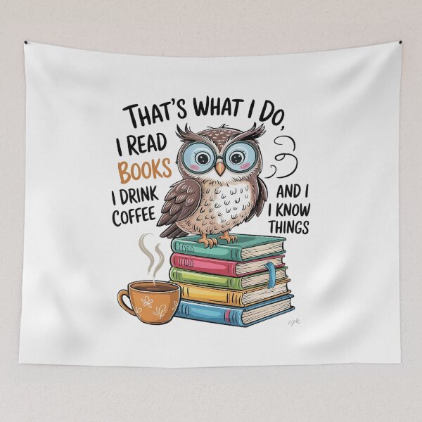 Item preview, That's What I Do I Read Books I Drink Coffee I Know Things3  designed and sold by CombatTask.