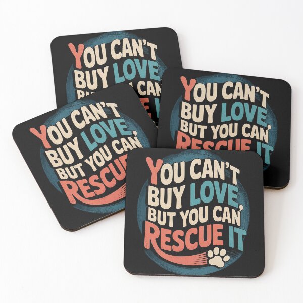 Item preview, You Can't Buy Love But You Can Rescue It Animal Rescue Dog  designed and sold by InspiredFoul.