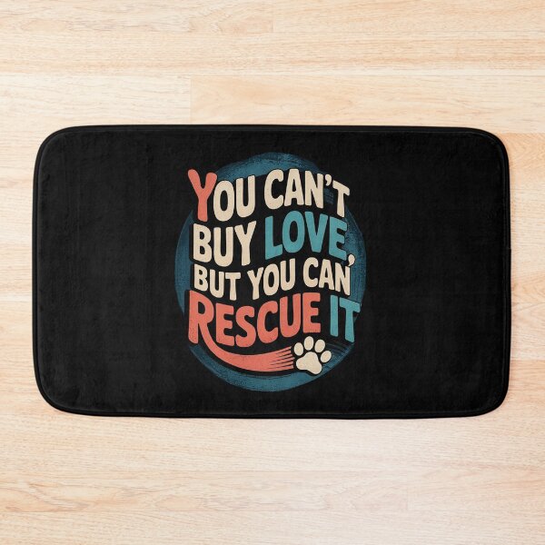 Item preview, You Can't Buy Love But You Can Rescue It Animal Rescue Dog  designed and sold by InspiredFoul.