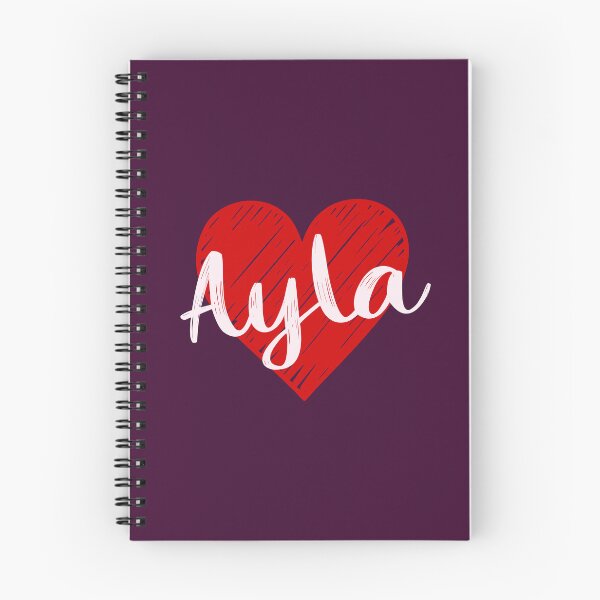 Item preview, Ayla Name Red Heart  designed and sold by Jeallan Designs.