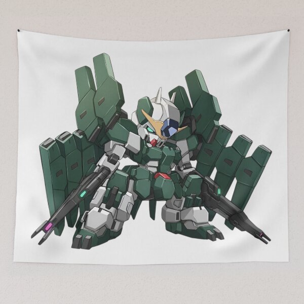 Item preview, Gundam-Chibi Winged Assault Mecha – Dual Rifle Armored Robot Design designed and sold by Dyan4.