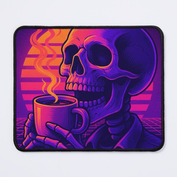 Item preview, Skeleton Drinks Coffee designed and sold by SmilingAnny.