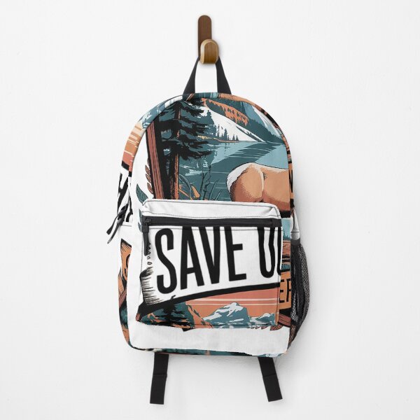 Item preview, USA Outdoor Adventures National Parks Save Our Resist Bear designed and sold by KotexTemu.