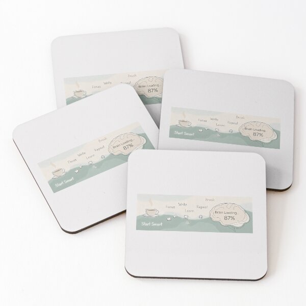 Item preview, Brain Loading Study Routine with Pastel Icons and Motivational Focus Words designed and sold by SplashTastic.