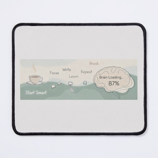 Item preview, Brain Loading Study Routine with Pastel Icons and Motivational Focus Words designed and sold by SplashTastic.