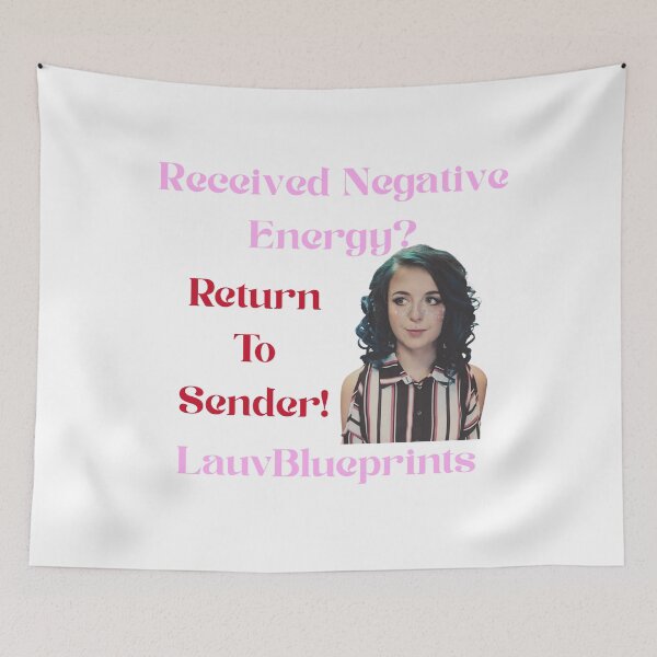 Item preview, Negative Energy? Return to Sender! Lauv designed and sold by LauvBlueprints.