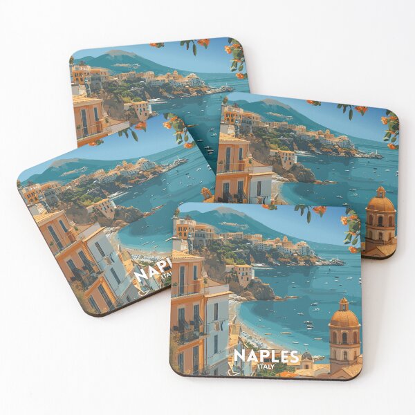 Item preview, Naples Italy - Travel art designed and sold by Marciolini.