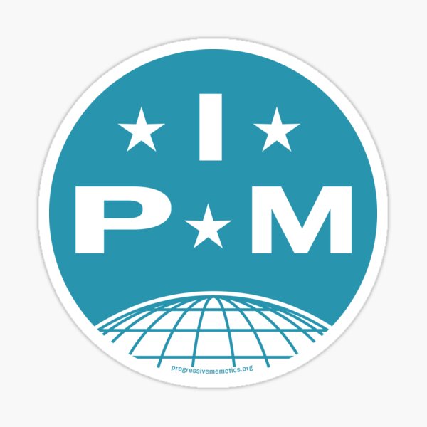 Item preview, IPM Avatar Round Stickers designed and sold by The IPM Leftorium.