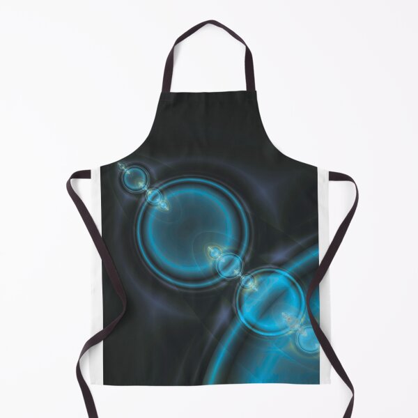 Item preview, Blue Fractal Energy Orbs – Abstract Digital Art designed and sold by Flair-Fashion.