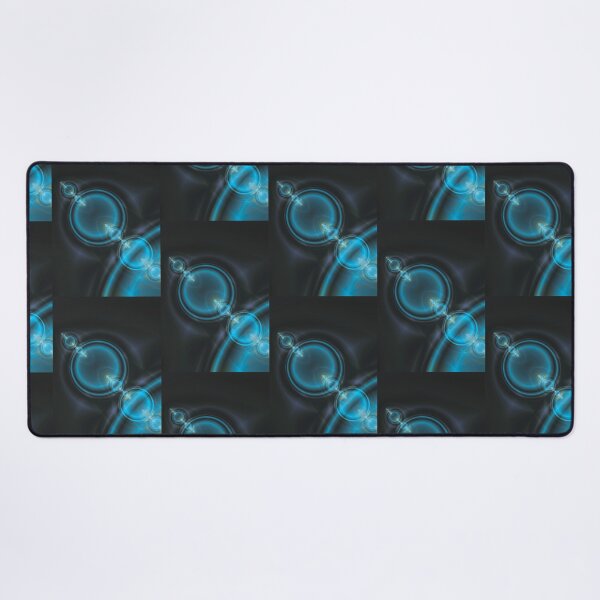 Item preview, Blue Fractal Energy Orbs – Abstract Digital Art designed and sold by Flair-Fashion.