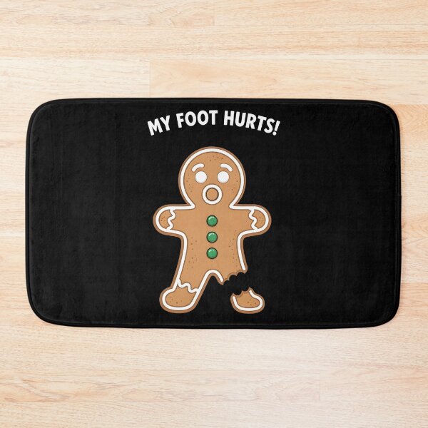 Item preview, My Foot Hurts What Gingerbread Funny Ugly Christmas designed and sold by BakeryDozen.