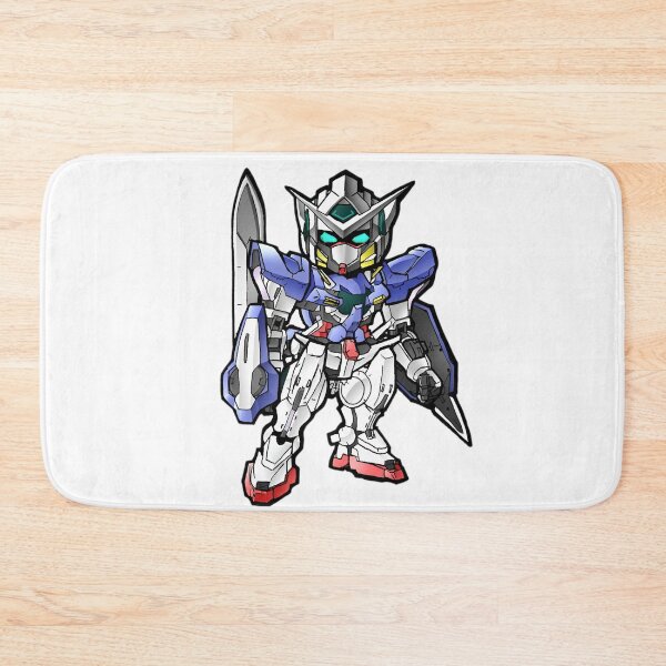 Item preview, Gundam Exia-Chibi Armored Mecha Knight – Futuristic Battle Robot Illustration designed and sold by Dyan4.