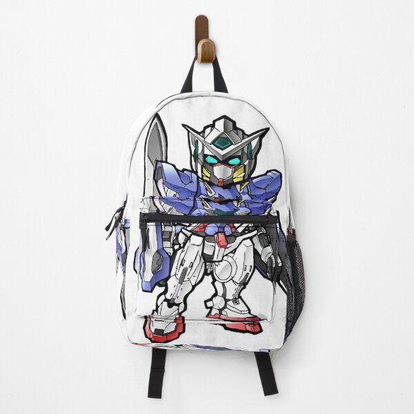 Item preview, Gundam Exia-Chibi Armored Mecha Knight – Futuristic Battle Robot Illustration designed and sold by Dyan4.