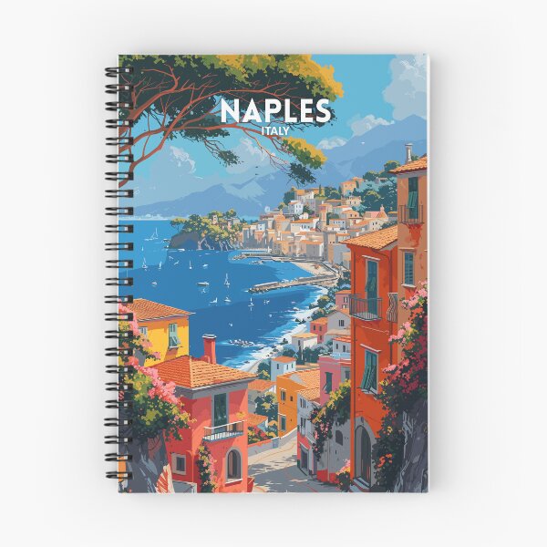 Item preview, Naples Italy - Travel art designed and sold by Marciolini.