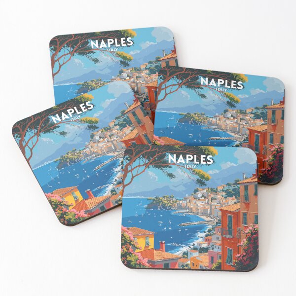 Item preview, Naples Italy - Travel art designed and sold by Marciolini.