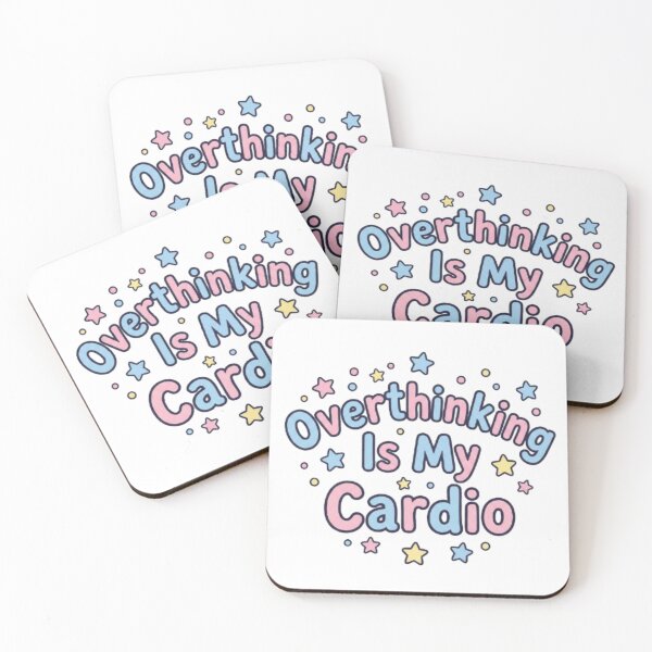Item preview, Overthinking Is My Cardio designed and sold by YourDesignVibes.