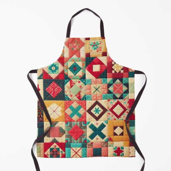 Item preview, Patchwork Quilt Pattern designed and sold by Myra365Art.