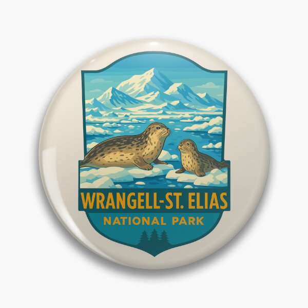 Item preview, Wrangell–St. Elias National Park Sticker designed and sold by Gideon Emmerich.