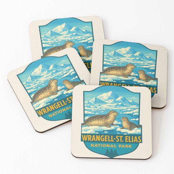 Item preview, Wrangell–St. Elias National Park Sticker designed and sold by Gideon Emmerich.