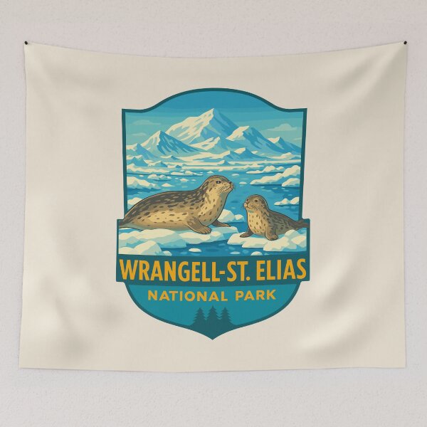 Item preview, Wrangell–St. Elias National Park Sticker designed and sold by Gideon Emmerich.