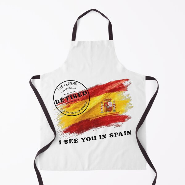 Item preview, Retirement funny design Legend Retired See you in Spain designed and sold by TeeArtWorld.
