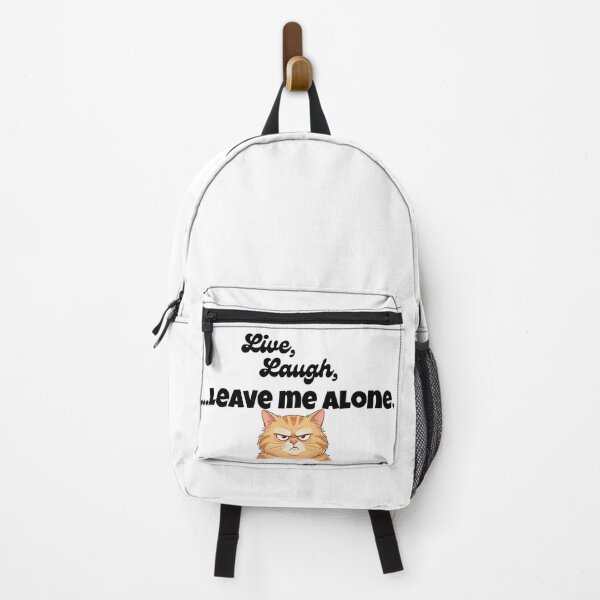 Item preview, Live Laugh Leave Me Alone - Funny Grumpy Cat Quote designed and sold by AizureBug.