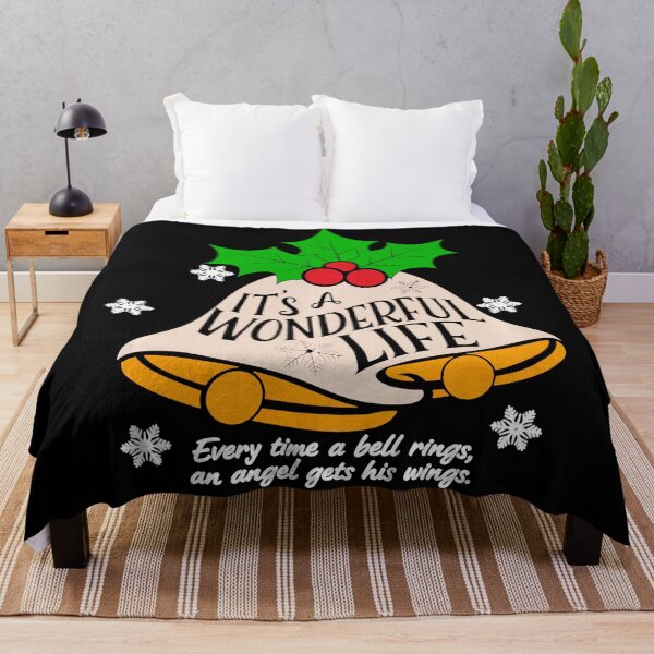Item preview, Its A Wonderful Life Everytime A Bell Rings Christmas Movie designed and sold by WayTBeenkenArt.