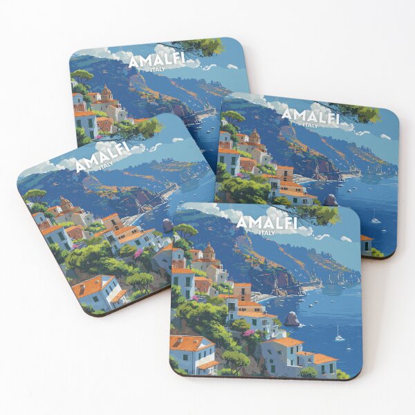 Item preview, Amalfi Italy - Travel art designed and sold by Marciolini.