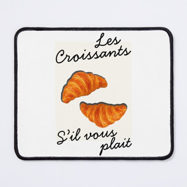Item preview, Chocolate croissants – Delicious watercolor illustration designed and sold by LIGHTNING STUDIO.