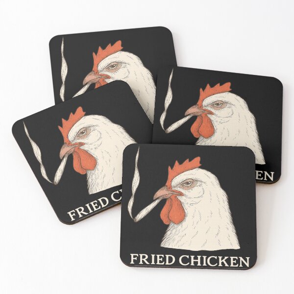 Item preview, Fried Chicken 420, Stoner, Funny Weed, Marijuana Cannabis, Unhinged designed and sold by toongstudio.