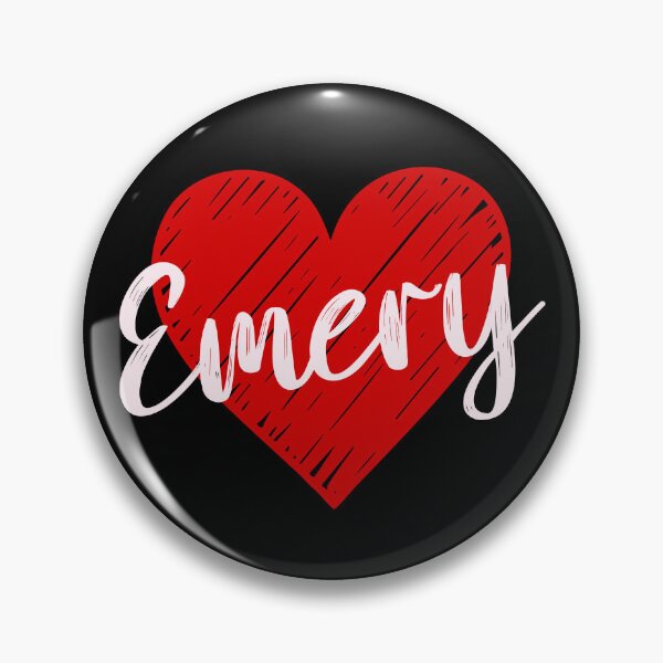 Artikelvorschau, Emery Name Red Heart entworfen und verkauft von Jeallan Designs.