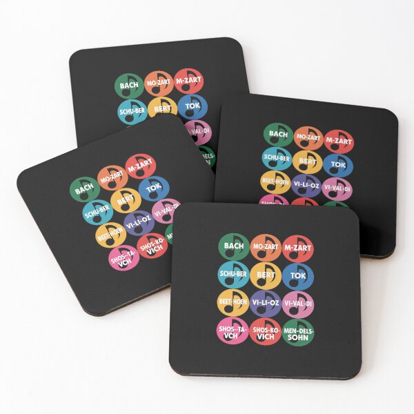 Item preview,  Composers Classical Music Musical Notes  designed and sold by PowAcademy.