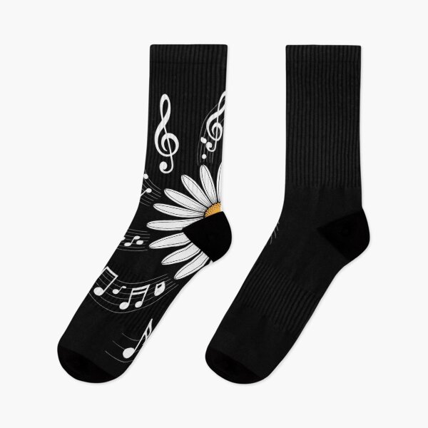 Item preview, Daisy Flower Music Notes Clef Teacher Musicians Music Lover 1  designed and sold by CombatTask.