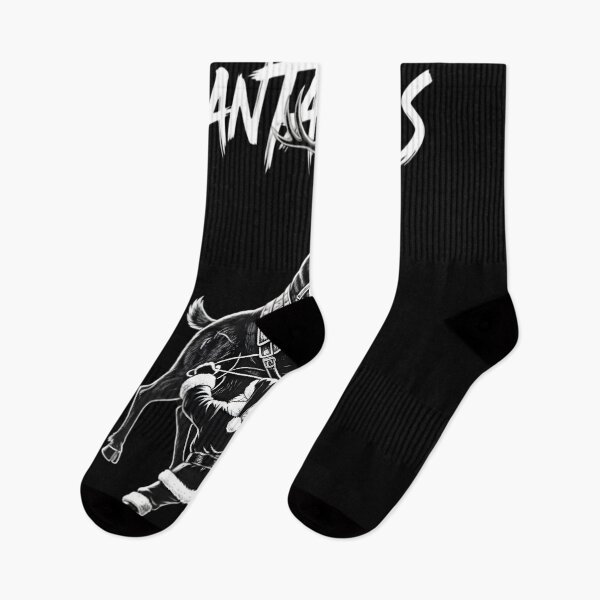 Item preview, Badass Santa Fighting Reindeer Grunge Silhouette Warrior designed and sold by SoulenCify.