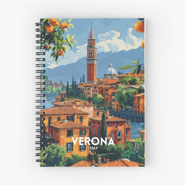 Artikelvorschau, Verona, Italien – Reisekunst entworfen und verkauft von Marciolini.