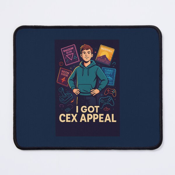 Item preview, I Got CEX Appeal – Retro Gaming Pop Culture Design designed and sold by Hornace88studio .