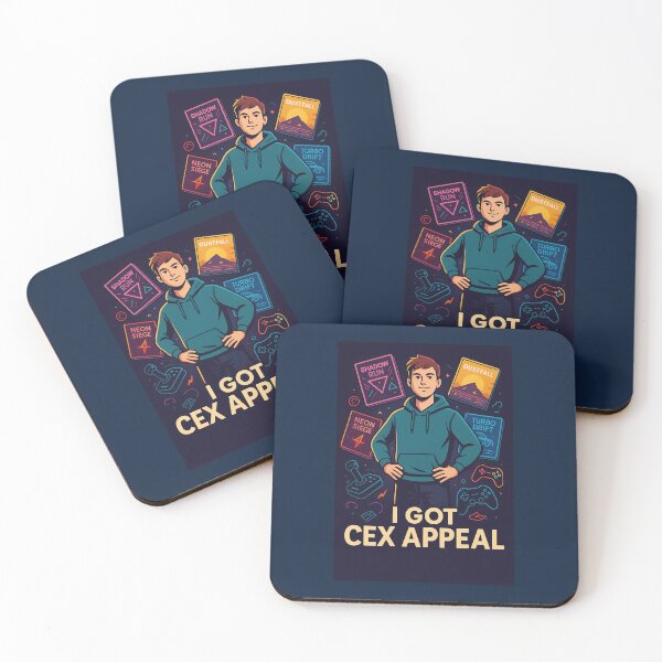 Item preview, I Got CEX Appeal – Retro Gaming Pop Culture Design designed and sold by Hornace88studio.