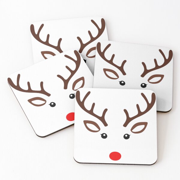 Item preview, Minimal Reindeer Face designed and sold by SteadyRolling.