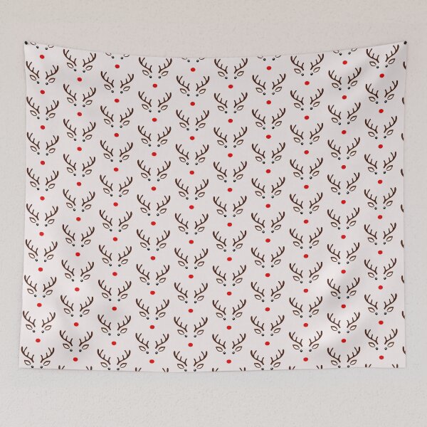 Item preview, Minimal Reindeer Face designed and sold by SteadyRolling.