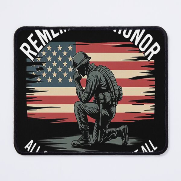 Item preview, Remember & Honor – Memorial Day Tribute for Patriots designed and sold by mandiana.