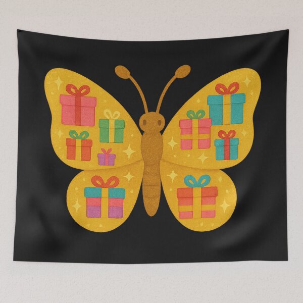 Item preview, Butterfly Mandala Art – Stylish Decorative Butterfly Design designed and sold by ArtSpark Studio.