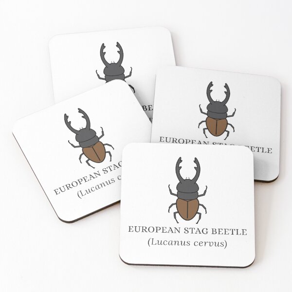 Item preview, European Stag Beetle designed and sold by Kindred & Thistle.