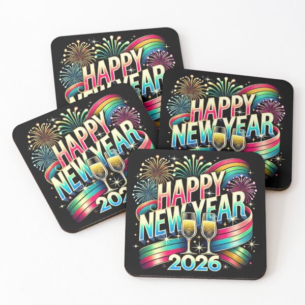 Item preview, Neon Celebration – Happy New Year 2026 designed and sold by SztylishDesigns.
